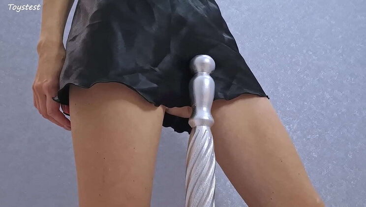 Petite Stepsister Anya Toystest Rough Riding Bedpost Fetish Extreme Insertion
