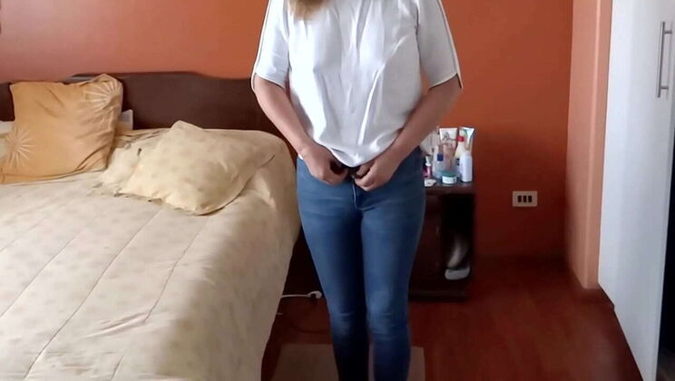 Stepmom and Stepson Watch Porn Together - Anal Sex Request with Big Booty Latina MILF