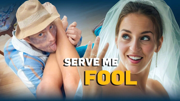 Hot Brunette Bride in Wedding Dress Licks Toes and Fucks Gardener Servant - HD 1080p