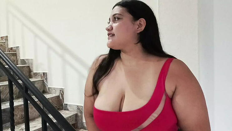 Horny Neighbor Fuck! Big Ass Latina Teen Gets Deep Throat & Rough Sex - Homemade Colombian Amateur