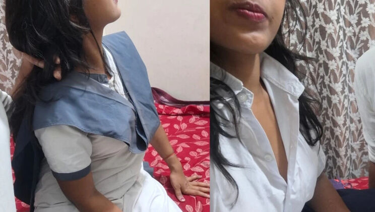 Mumbai Ashu Indian Virgin Schoolgirl First Time Fucking Boyfriend Doggy Style Homemade