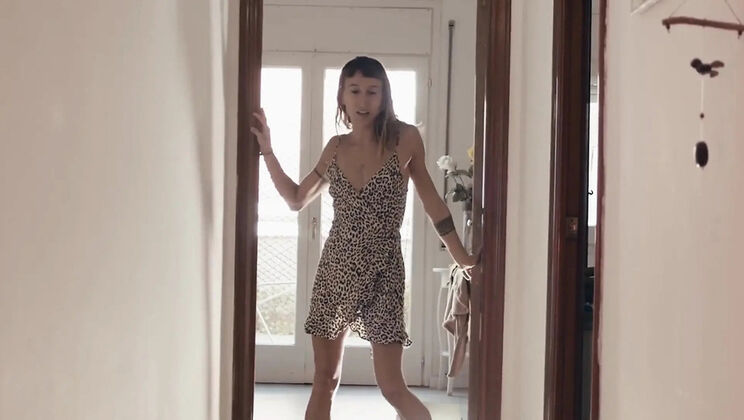 Magia Rosa Naked Walking - Amateur Latina Brunette with Small Tits