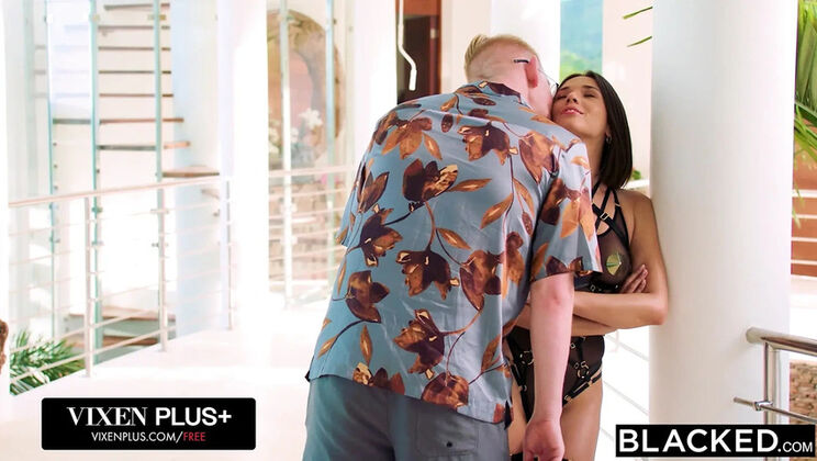 Cute Little Hotwife Eve Sweet Takes Two Massive Black Cocks For Her Hubby