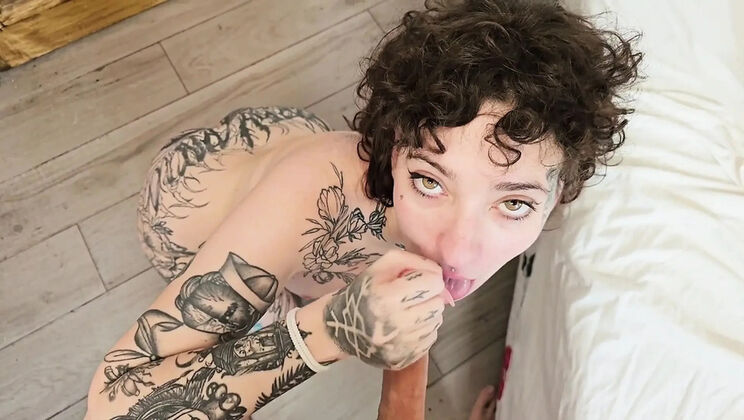 Hot Latina Friend Gets Face Sprayed With Cum - Blowjob & Doggy Style Sex