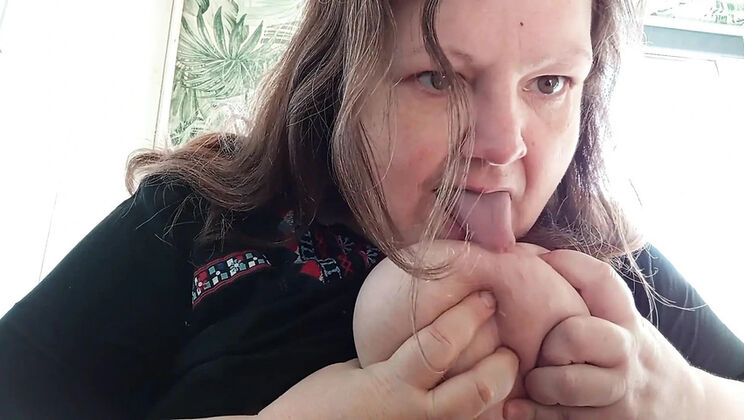 German BBW Tammara Big Dirty Talk Solo - Huge Natural Tits & Cum Obsession