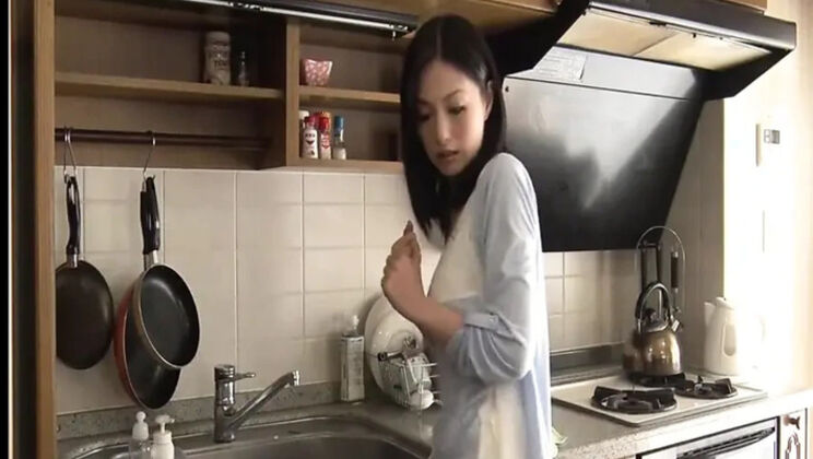 Miria Hazuki's Steaming Wet Japanese Amateur MILF Masturbation Session