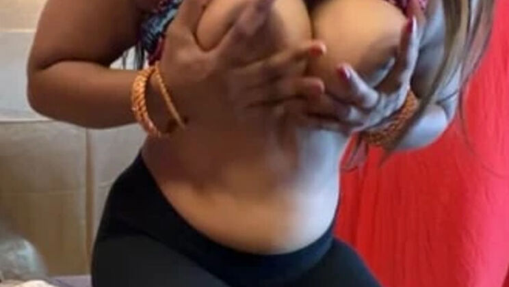 Horny Indian Bhabhi Fucks Husband's Friend - Hindi Audio Creampie Action