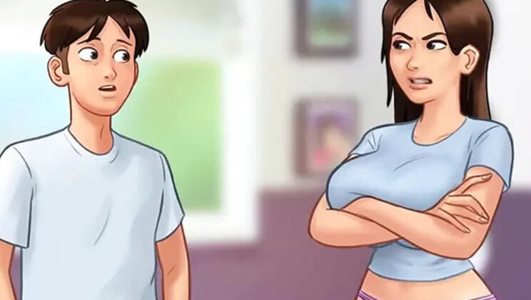 Summertime Saga Ep. 39 - Stepmom & Stepson Get Naughty in the House