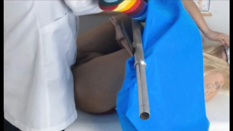 Doctor Can't Resist Teen Patient’s Wet Pussy During Exam