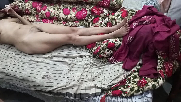 Cheating with my half-brother's wife while he showered – hairy brunette fun