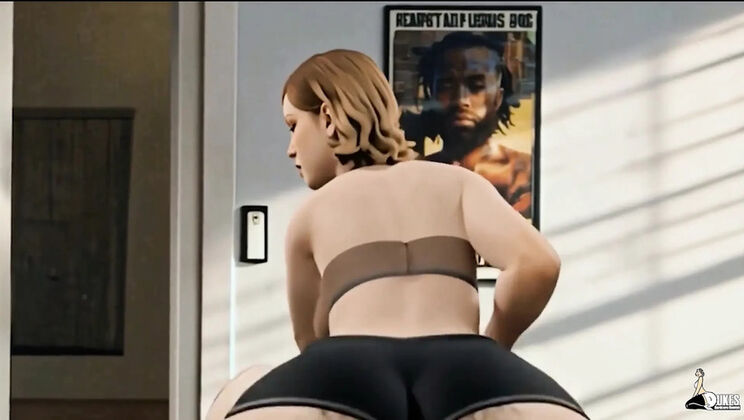 Mrs. Keagan's Big Black Cock Tutor Session - Assjob and Hard Fuck