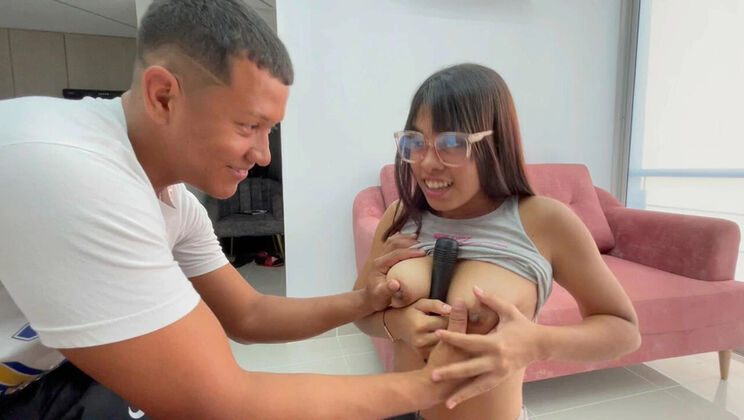 Horny Stepsister Loves My Big Dick Hard Until She Squirts Everywhere