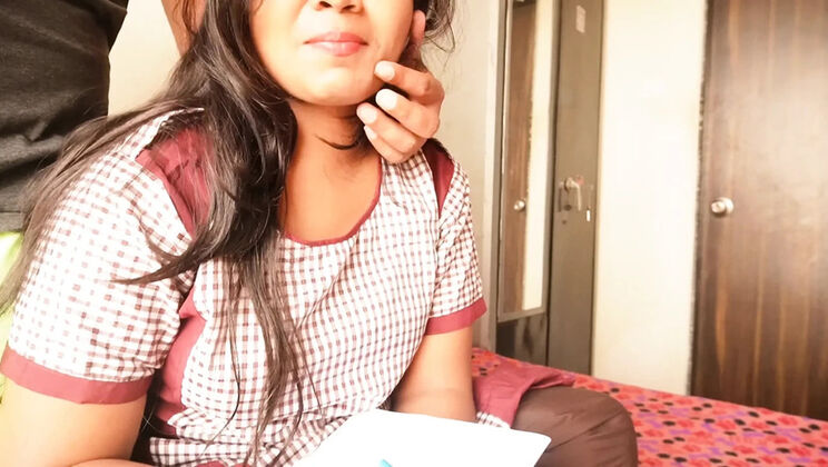 Desi College Girl Gets Creampie From Step Brother | Hindi Sex