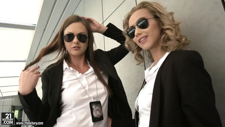 Tina Kay & Veronica Leal Anal Mission Cops