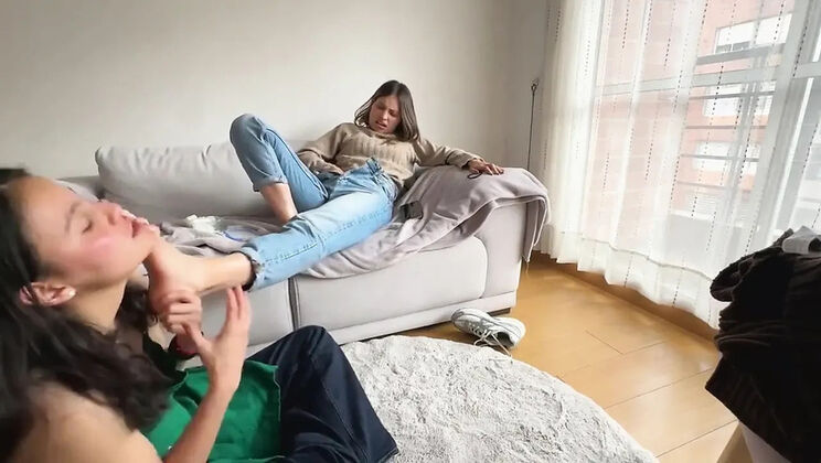 Amateur Latina Neighbor Plays Lesbian - Spanish Couple Compilation