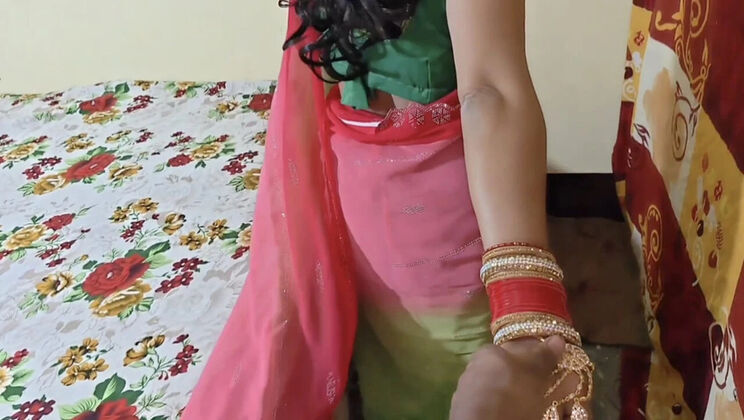 Desi newly married wife Lalita Singh first time blowjob and doggy style fucking in bedroom