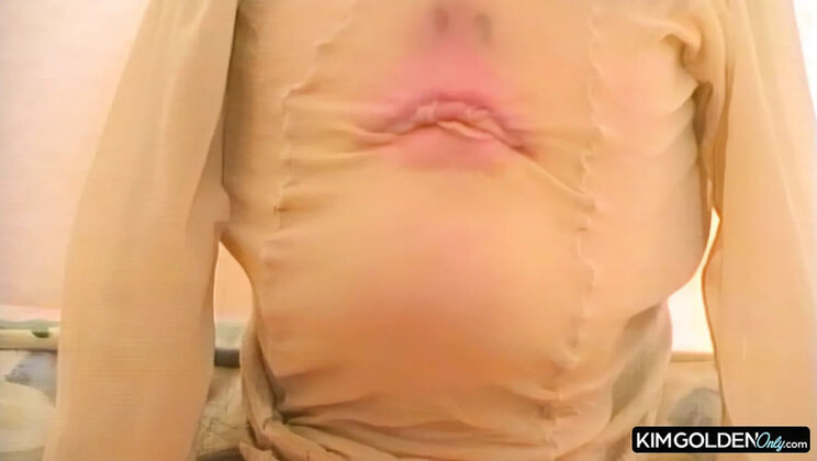 Hot MILF in Nylon Gets Creampie After Hardcore Insertion