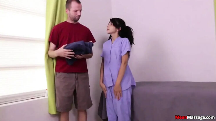 Innocent Teen Sadie Pop Femdom Handjob Surprise