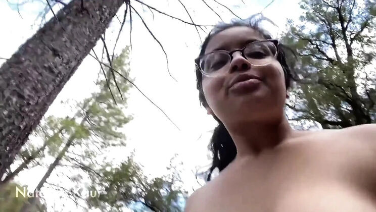 Nude Hike Almost Caught – Natasha Kaur Solo Show Off
