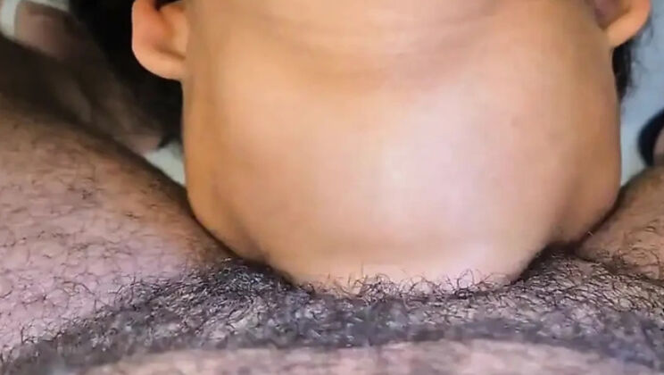 Pregnant Latina Teen Stepdaughter Gives POV Blowjob and Swallows Cum