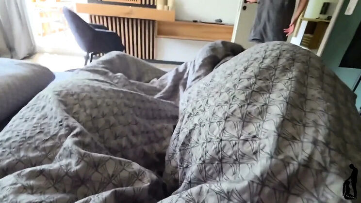 Stepdaddy Caught Me Cheating! Hot Redhead Blowjob and Doggy Style
